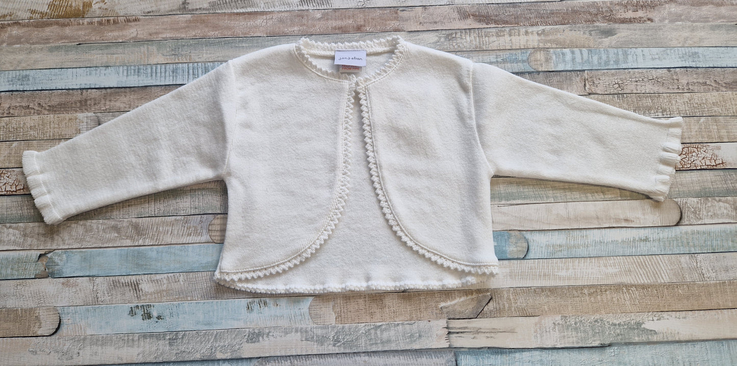 Nana's Special Buys Baby Girls Dandelion Bolero Cardigan