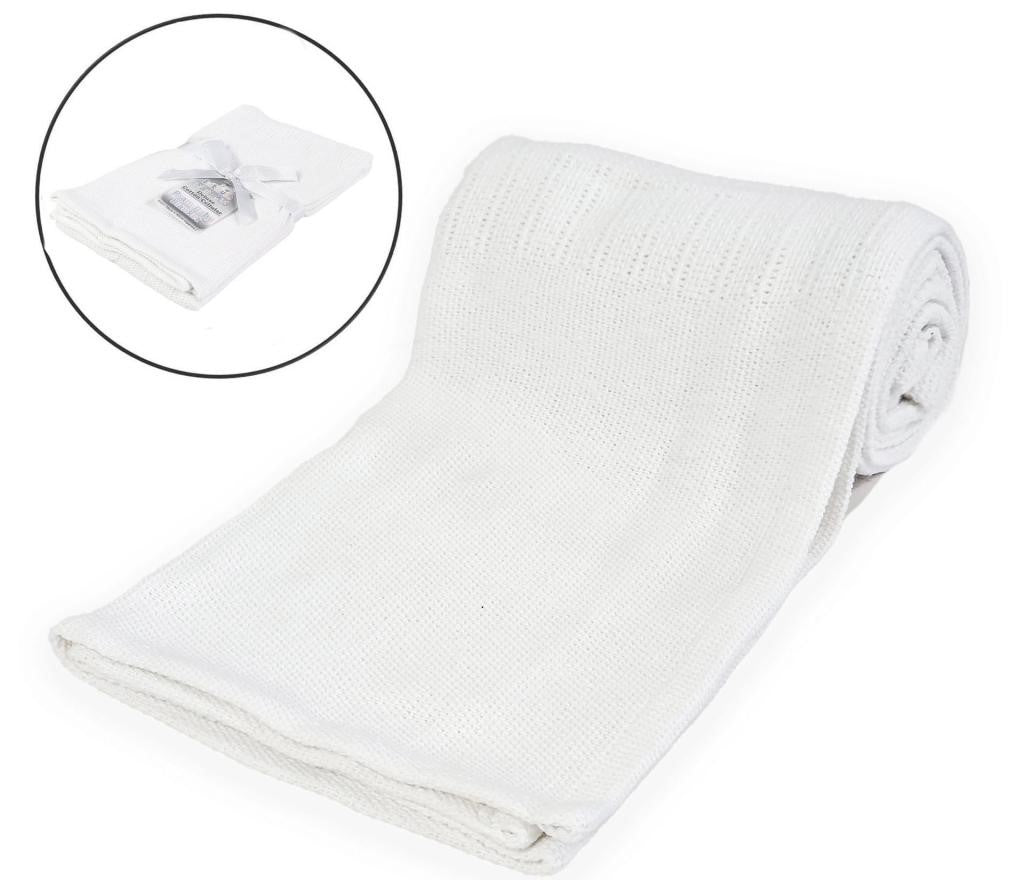 Personalised Baby Cellular Blanket