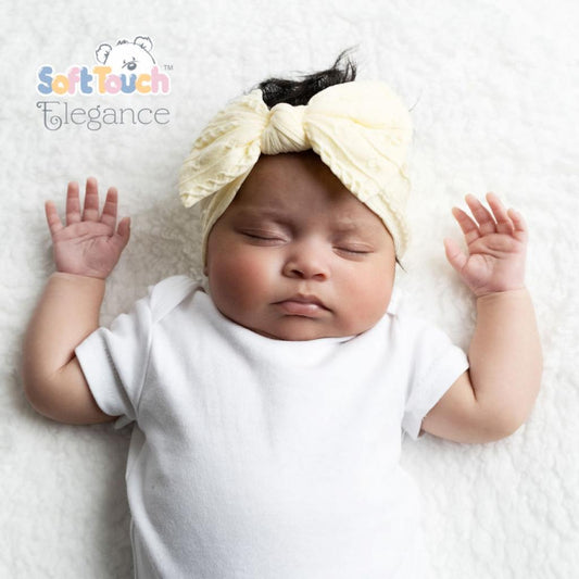 Baby Girls Lemon Cable Knit Headband