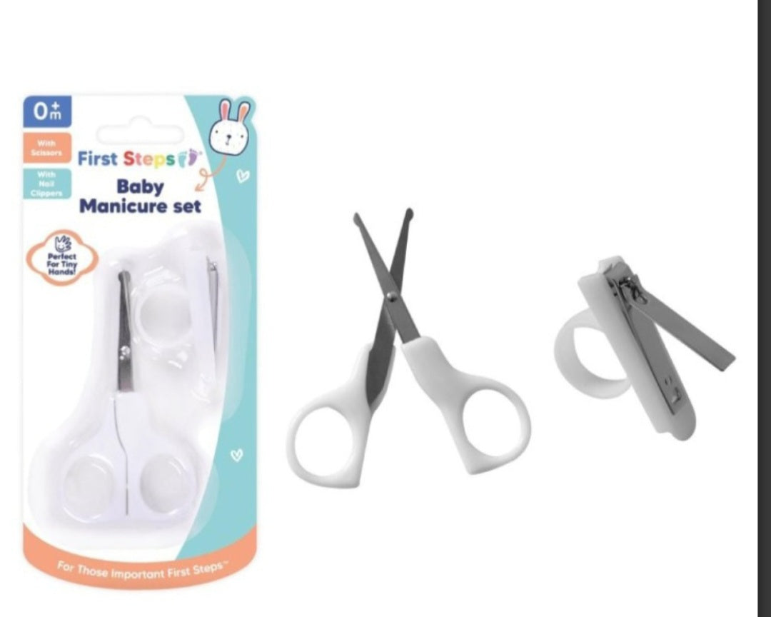 Baby White Manicure Set