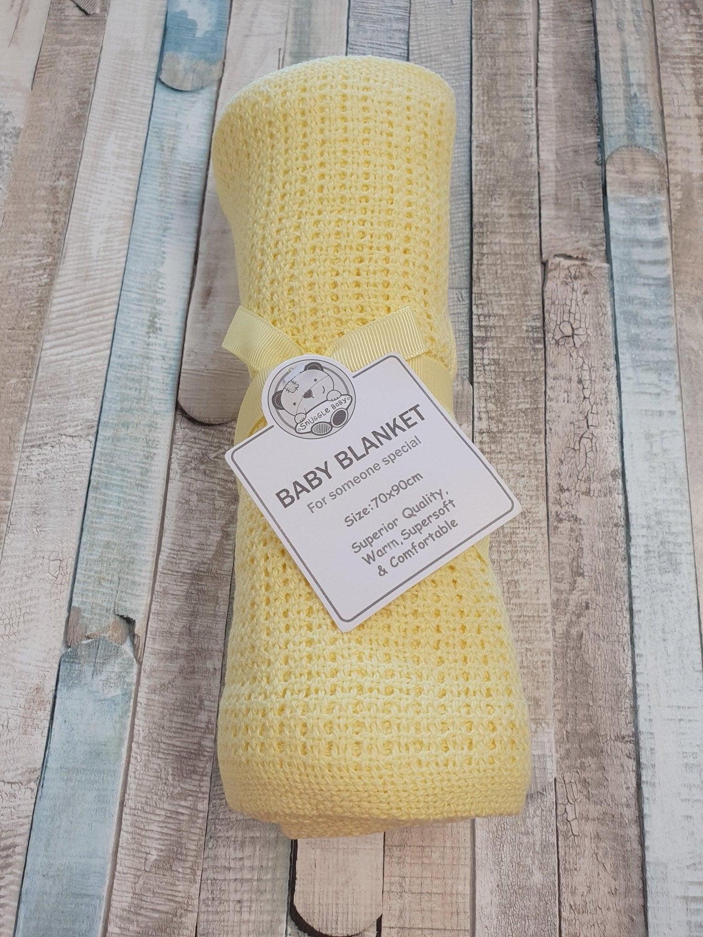 Baby Cotton Cellular Pram Blanket - Nana B Baby & Childrenswear Boutique