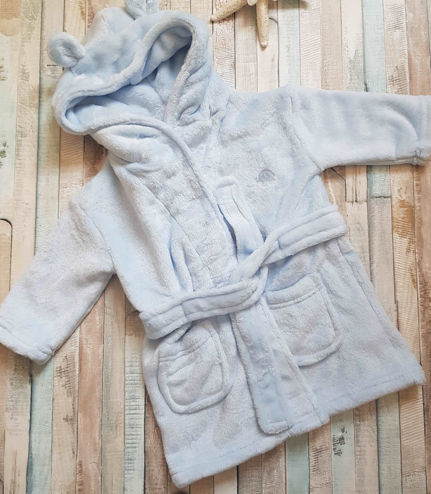 Baby Hooded Dressing Gown - Nana B Baby & Childrenswear Boutique