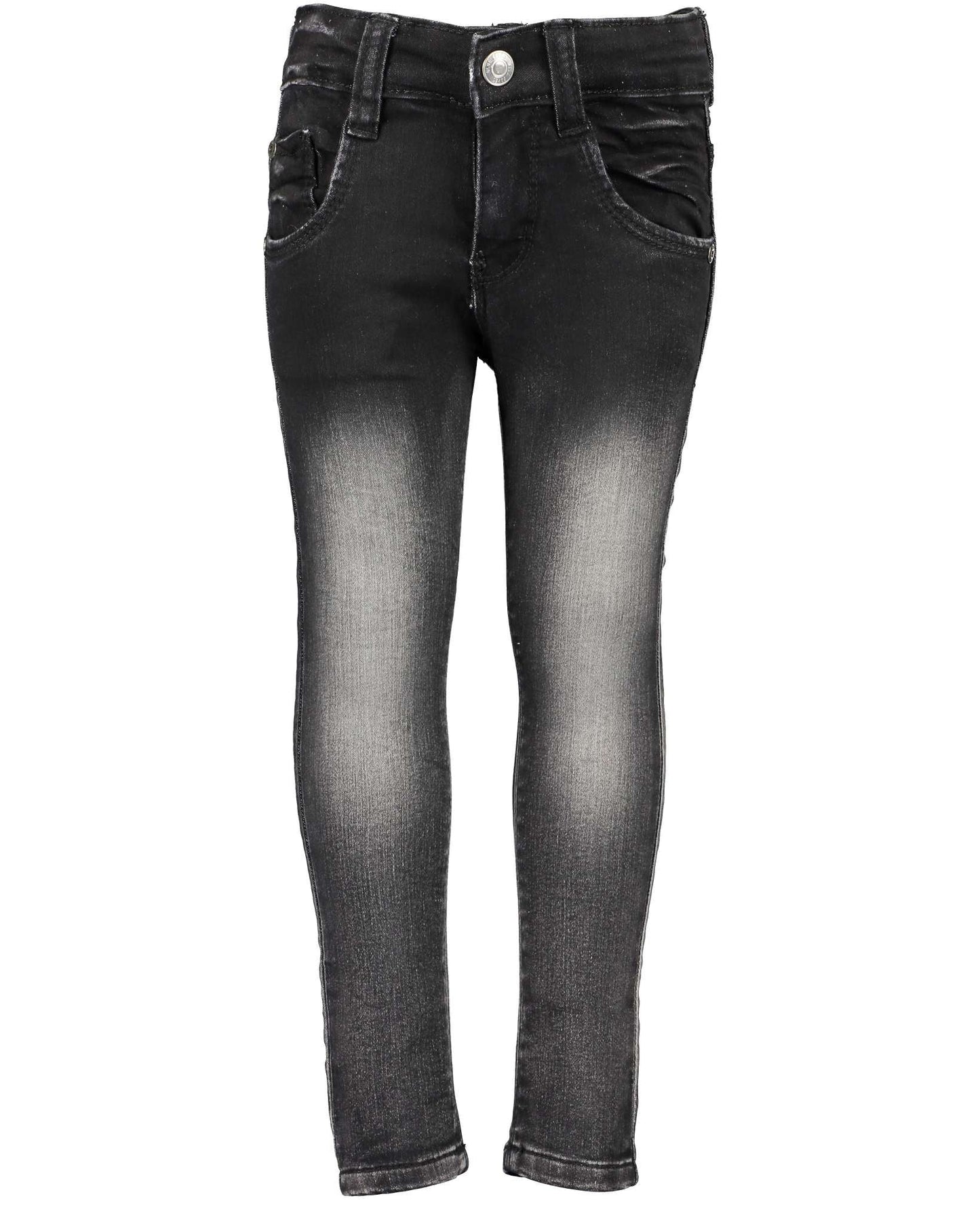 Boys Black Faded Slim Fit Jeans - Nana B Baby & Childrenswear Boutique