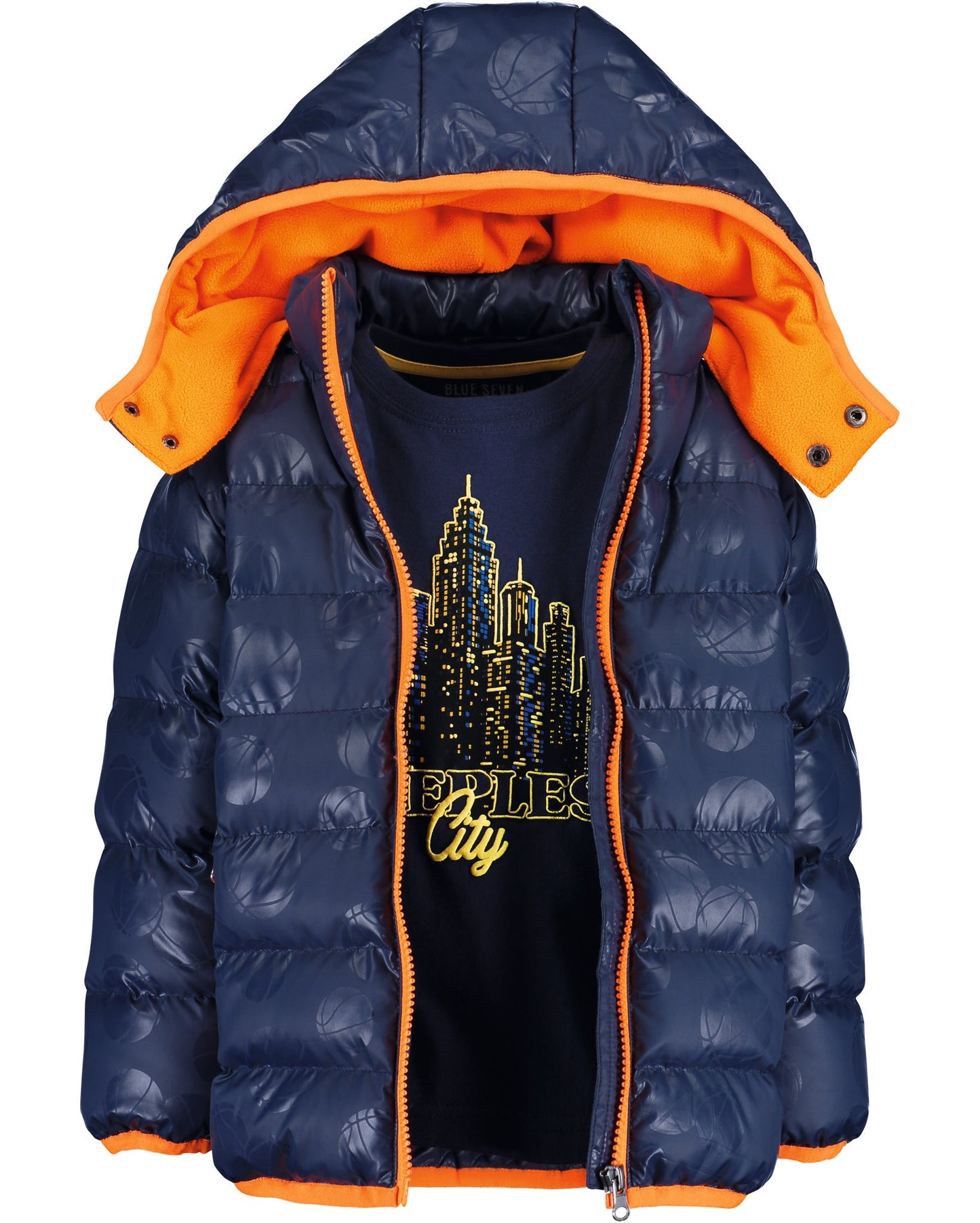 Boys Woven High Neck Jacket - Nana B Baby & Childrenswear Boutique