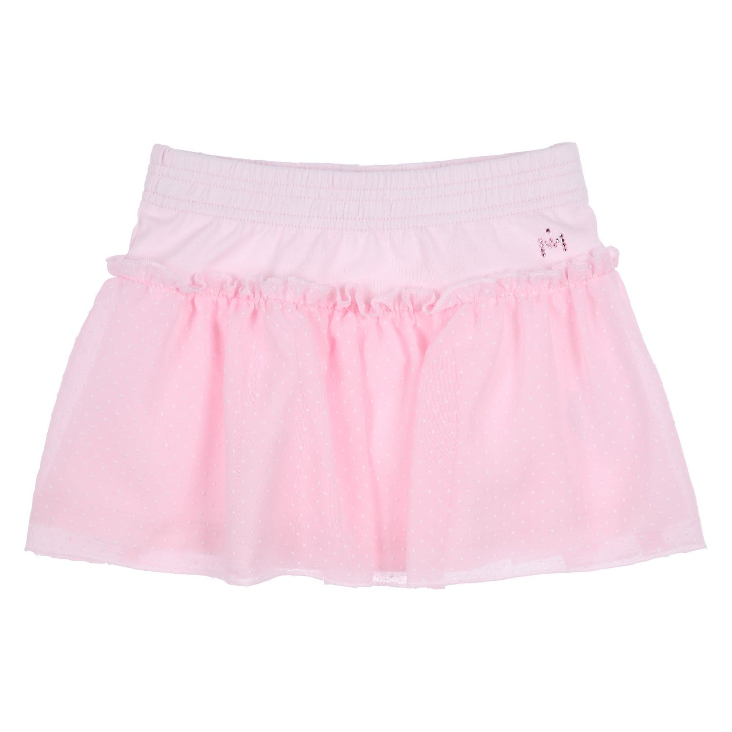 Girls Pink Georgette Skirt - Nana B Baby & Childrenswear Boutique