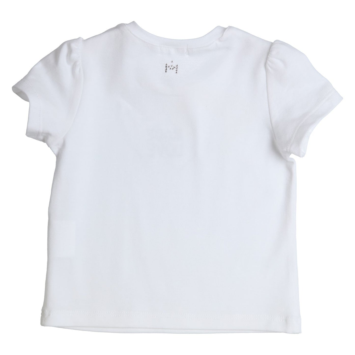 Girls Super Soft White "Made With Love" T Shirt - Nana B Baby & Childrenswear Boutique