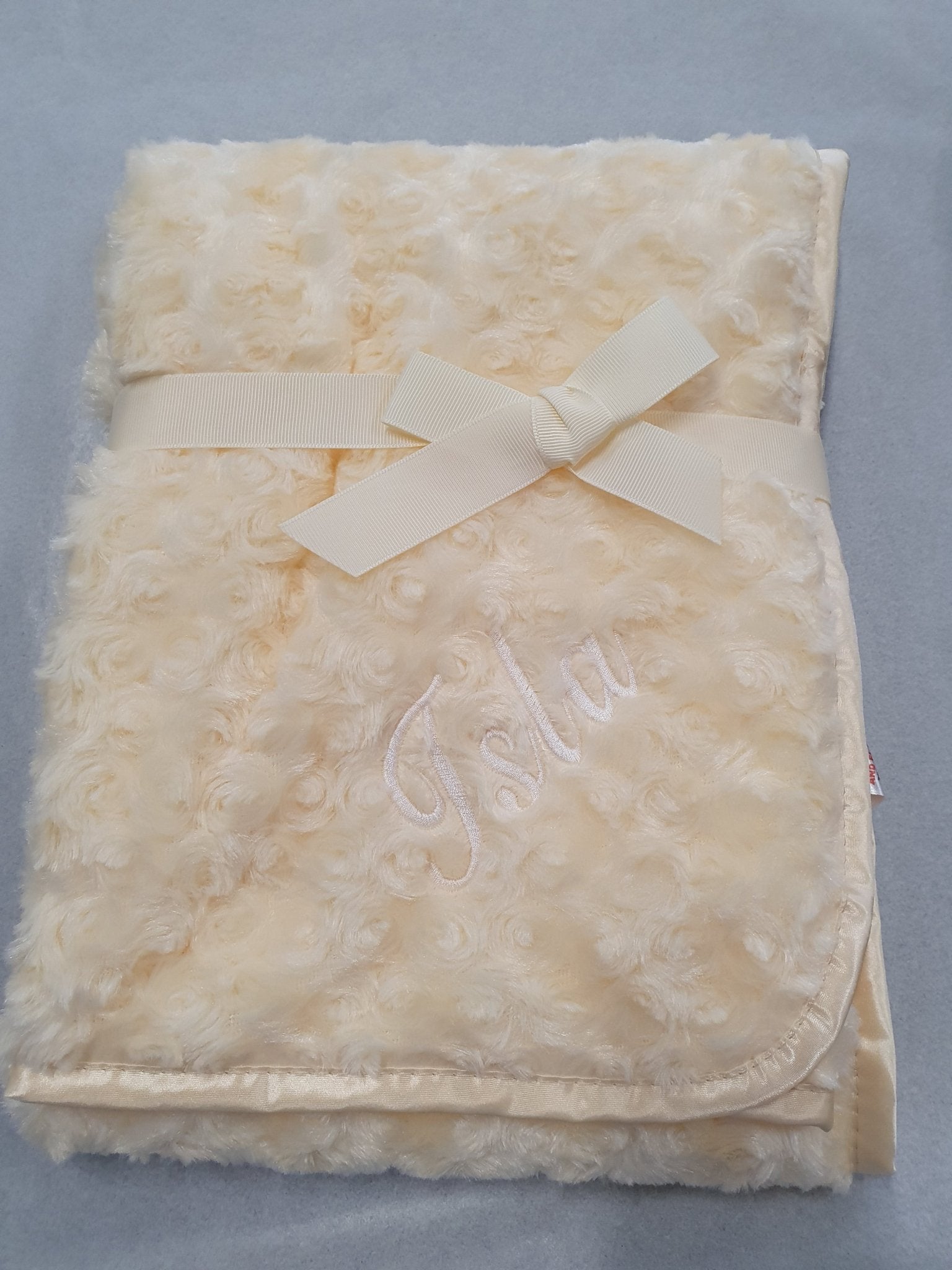 Personalised Lemon Baby Wrap/Blanket - Nana B Baby & Childrenswear Boutique