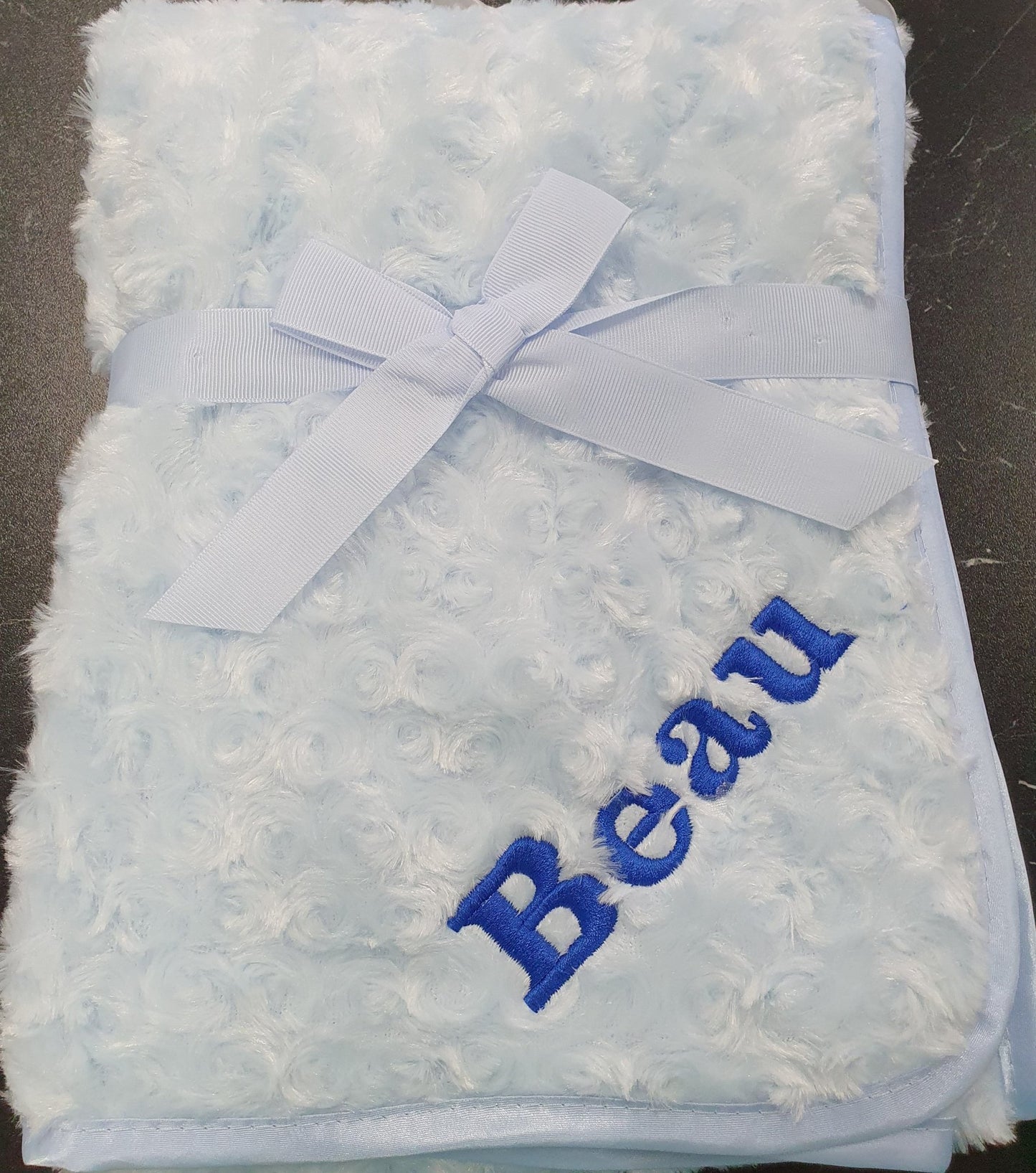 Personalised Soft Rose Baby Wrap /Blanket - Nana B Baby & Childrenswear Boutique