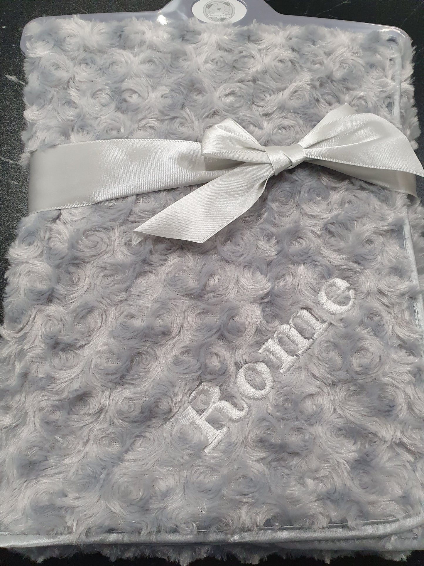 Personalised Soft Rose Baby Wrap /Blanket - Nana B Baby & Childrenswear Boutique