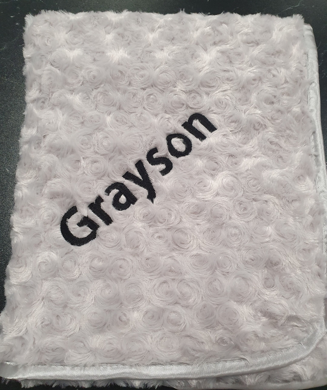 Personalised Soft Rose Baby Wrap /Blanket - Nana B Baby & Childrenswear Boutique