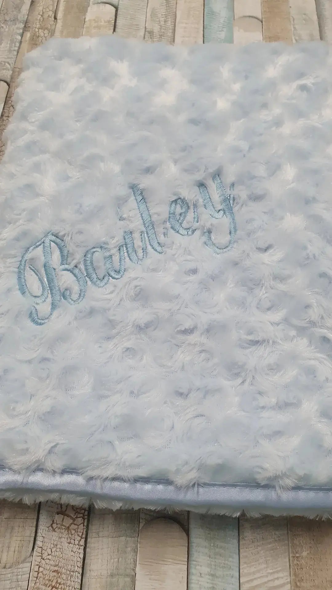 Personalised Soft Rose Baby Wrap /Blanket - Nana B Baby & Childrenswear Boutique