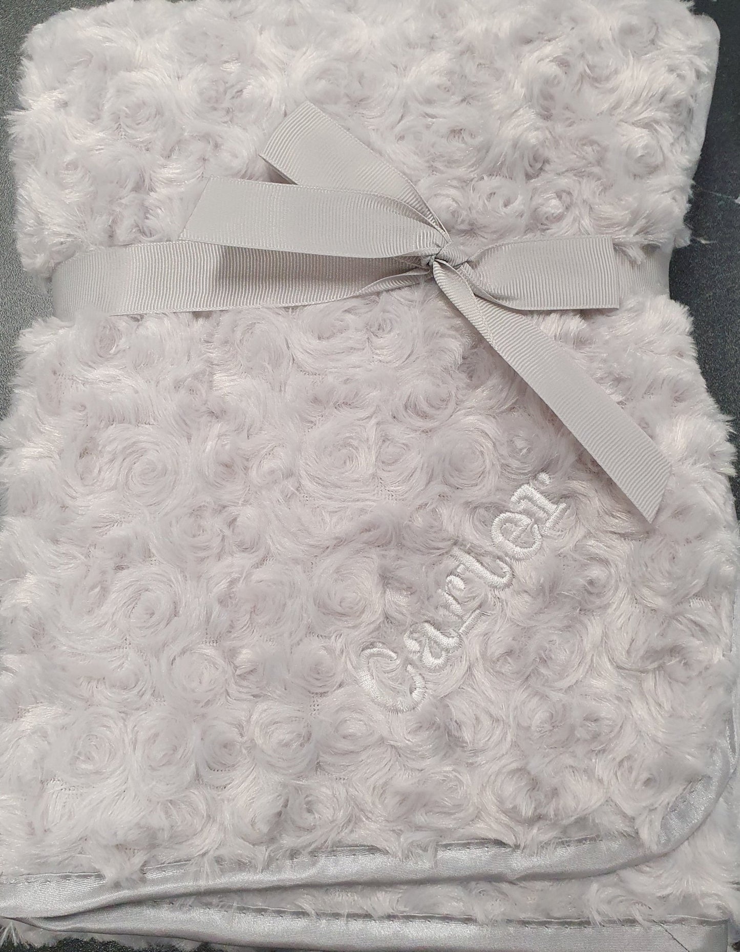 Personalised Soft Rose Baby Wrap /Blanket - Nana B Baby & Childrenswear Boutique