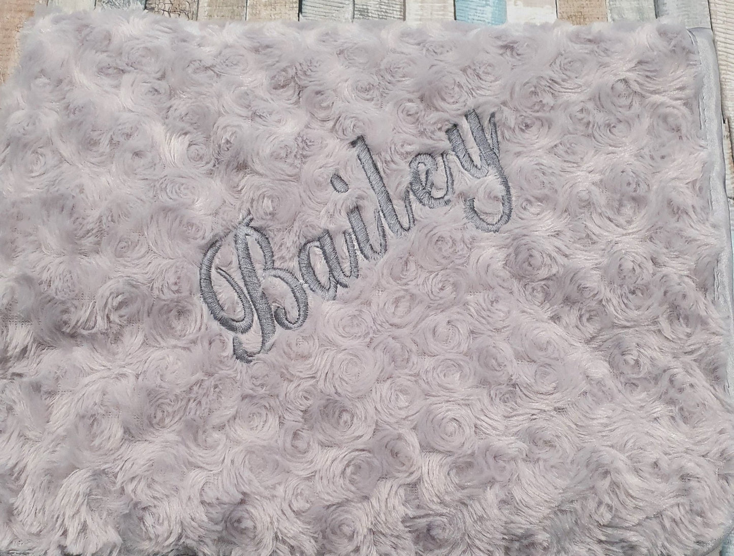 Personalised Soft Rose Baby Wrap /Blanket - Nana B Baby & Childrenswear Boutique