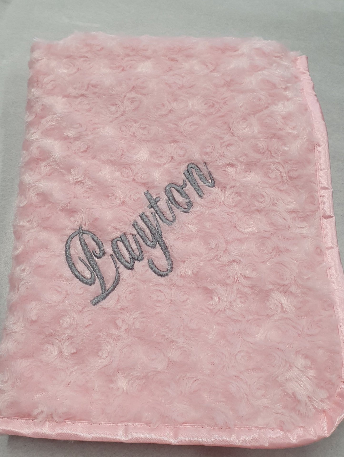 Personalised Soft Rose Baby Wrap /Blanket - Nana B Baby & Childrenswear Boutique