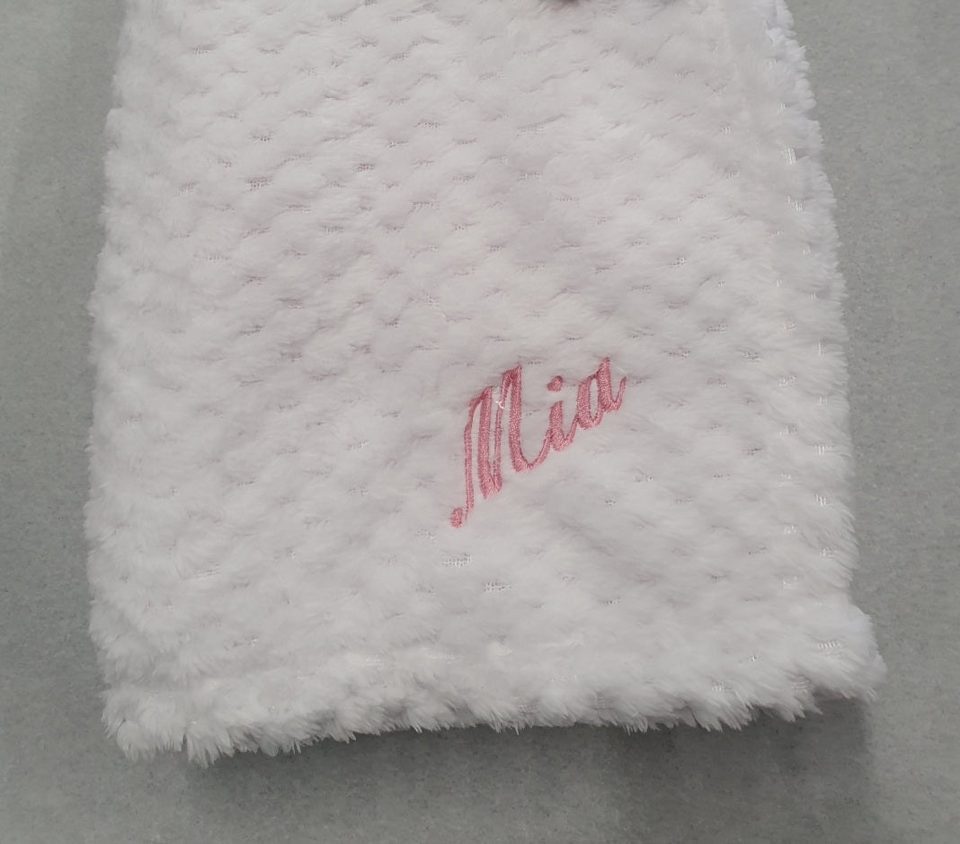 Personalised Waffle Baby Wrap/Blanket - Nana B Baby & Childrenswear Boutique