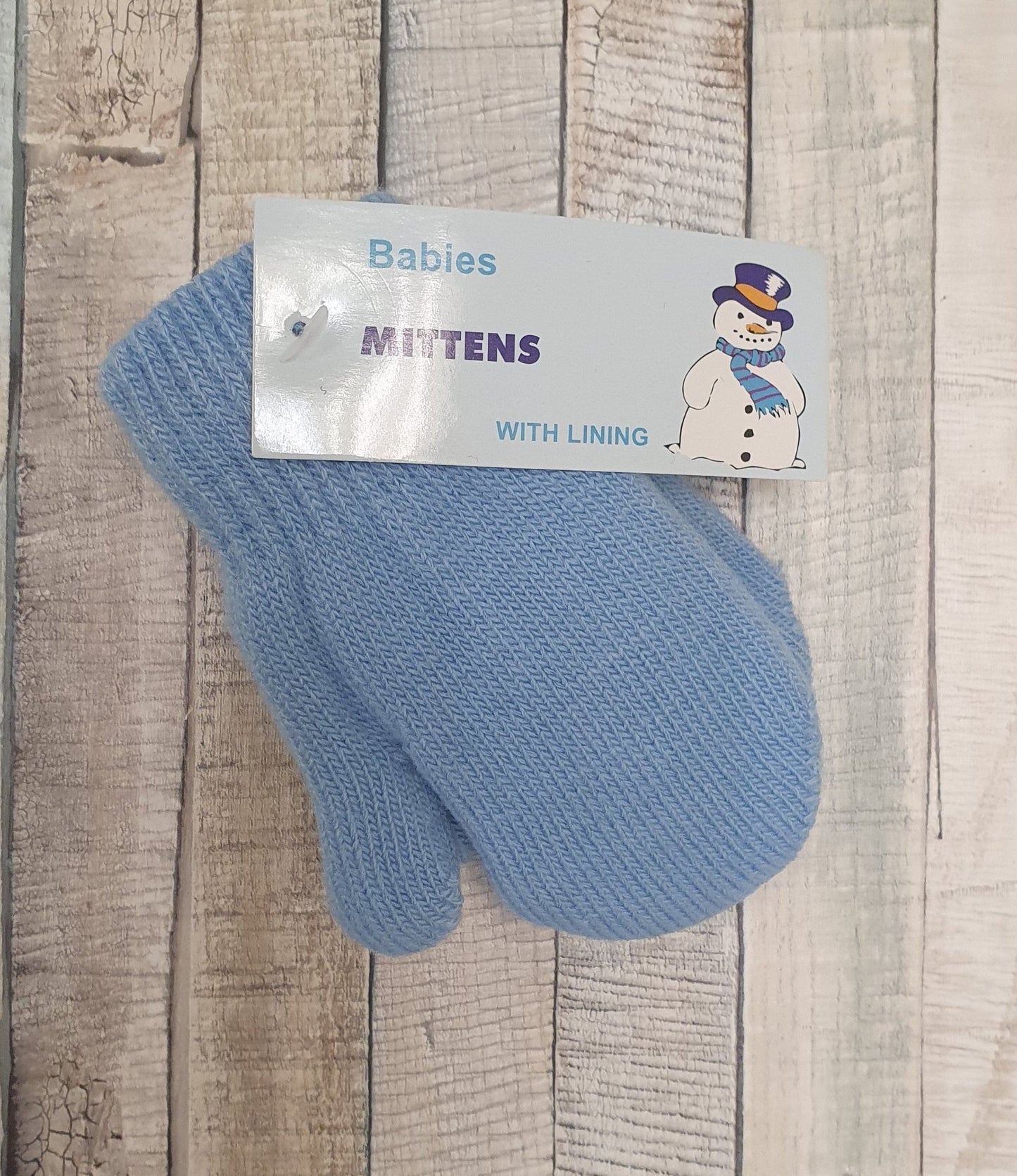 Pesci Plain Knitted Mittens With Lining - Nana B Baby & Childrenswear Boutique