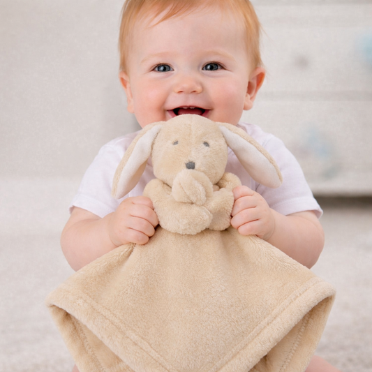 Baby Babytown Beige Novelty Bunny Comforter