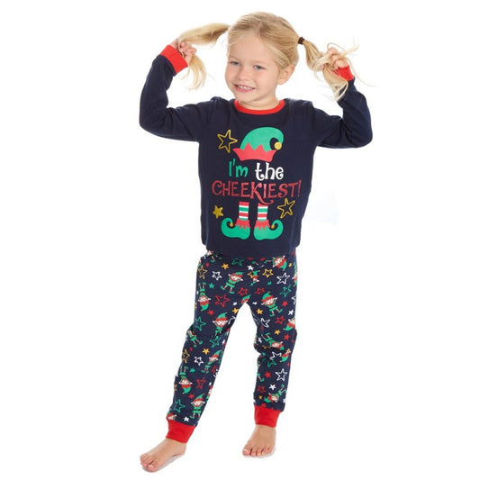 Cute Kids Cheekiest Elf Pyjamas