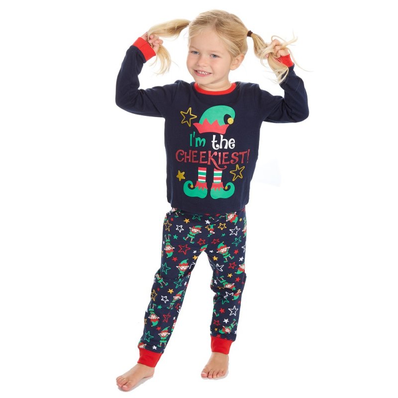 Cute Kids Cheekiest Elf Pyjama