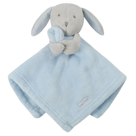 Personalised Baby Blue Babytown Novelty Bunny Comforter