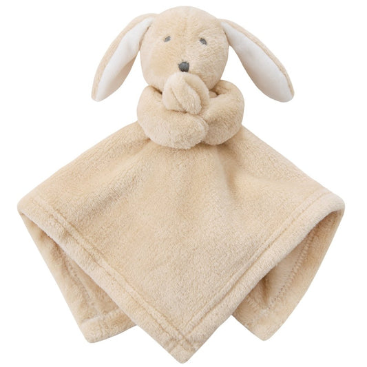 Personalised Baby Beige Babytown Novelty Bunny Comforter