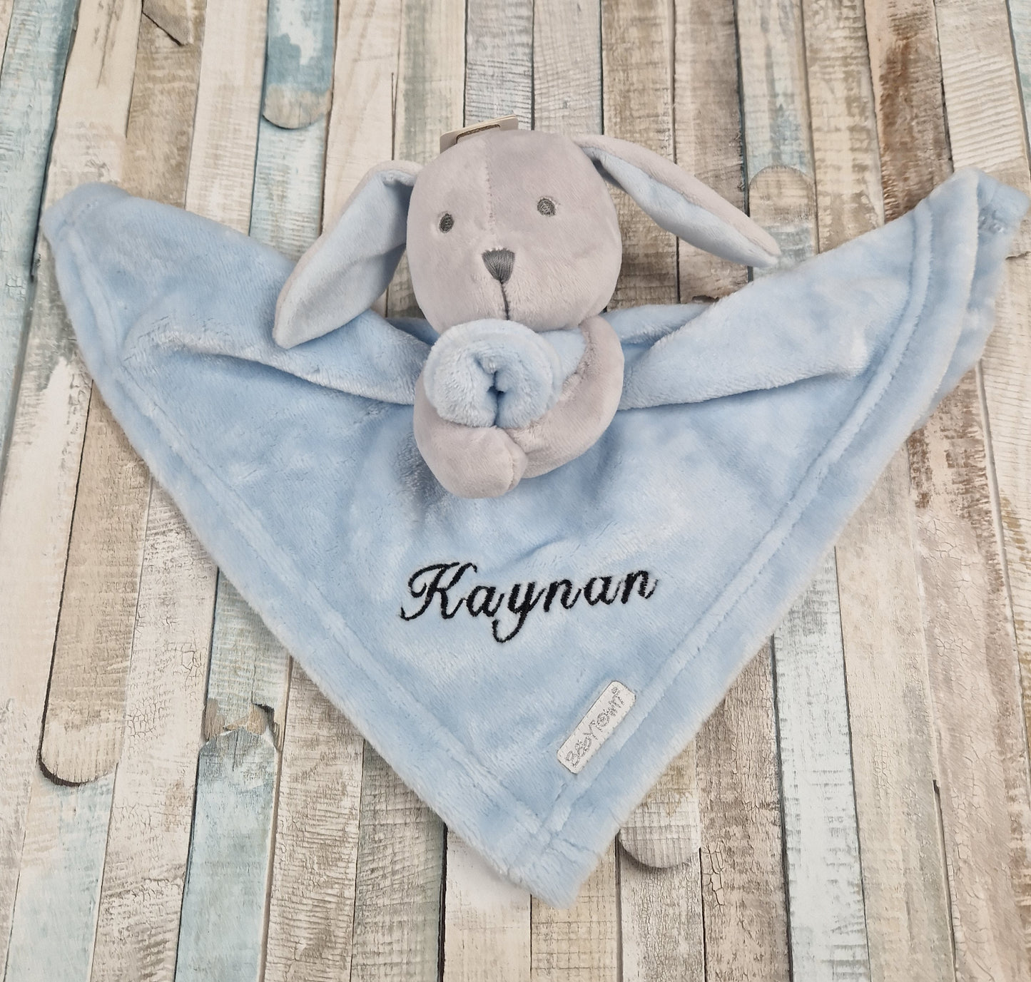 Personalised Baby Babytown Novelty Bunny Comforter