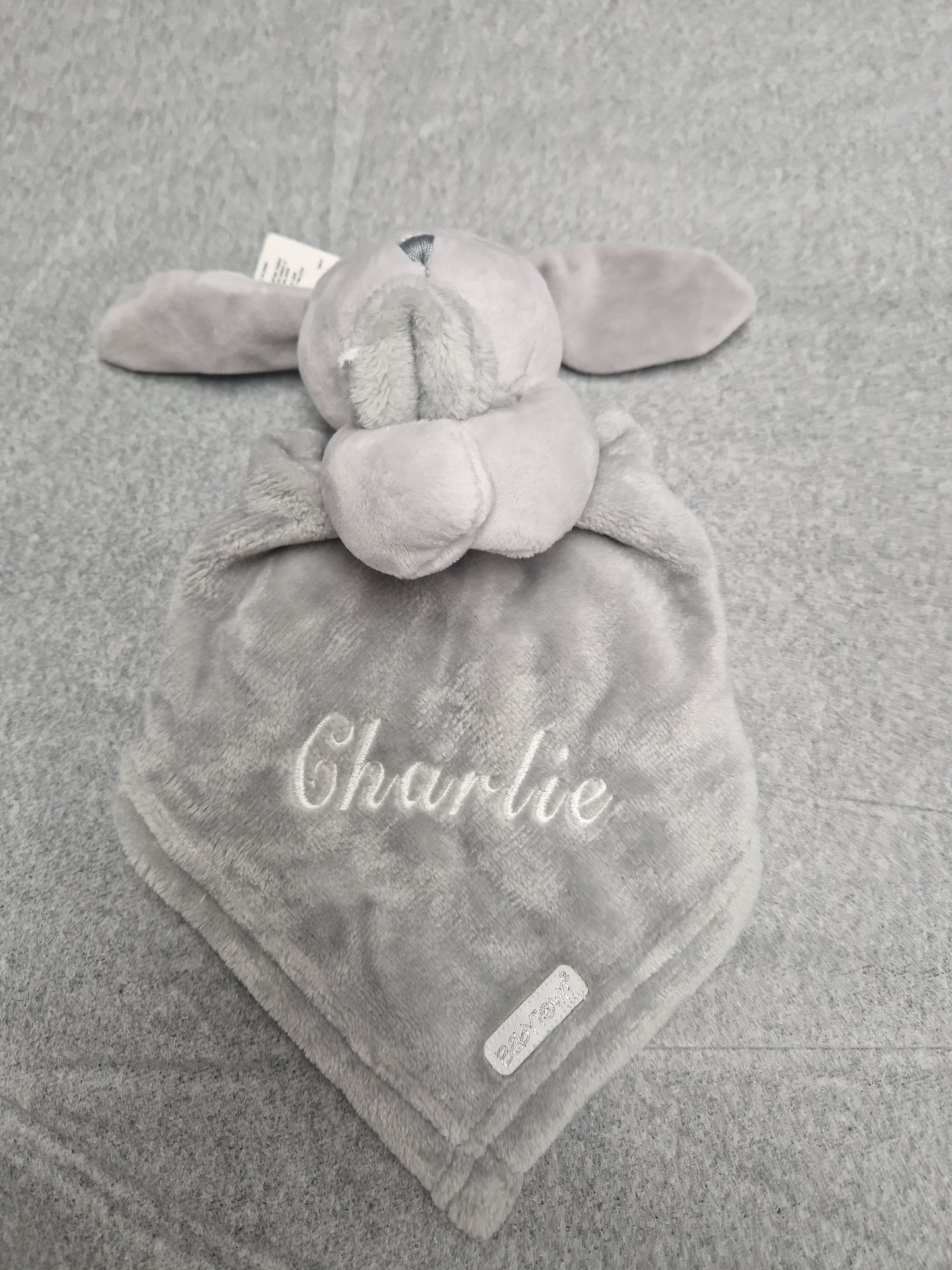 Personalised Baby Babytown Novelty Bunny Comforter