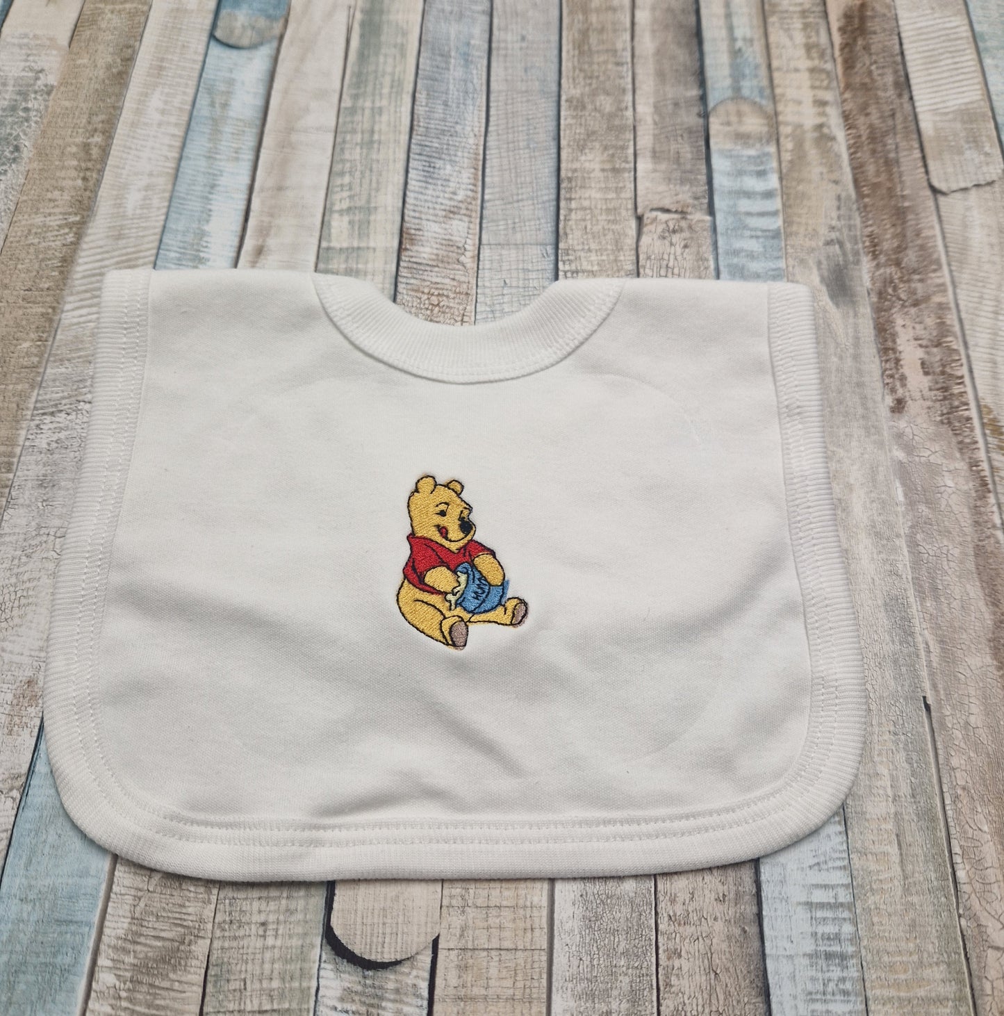 Baby Honey Bear Pull On Bib