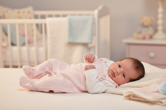 Premature Baby Girls Lace Pink And White Faux 2 Piece Dungaree set