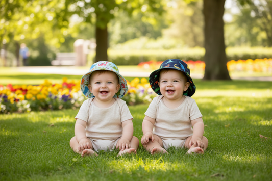 Boys Blue Dinosaur Bucket Hat