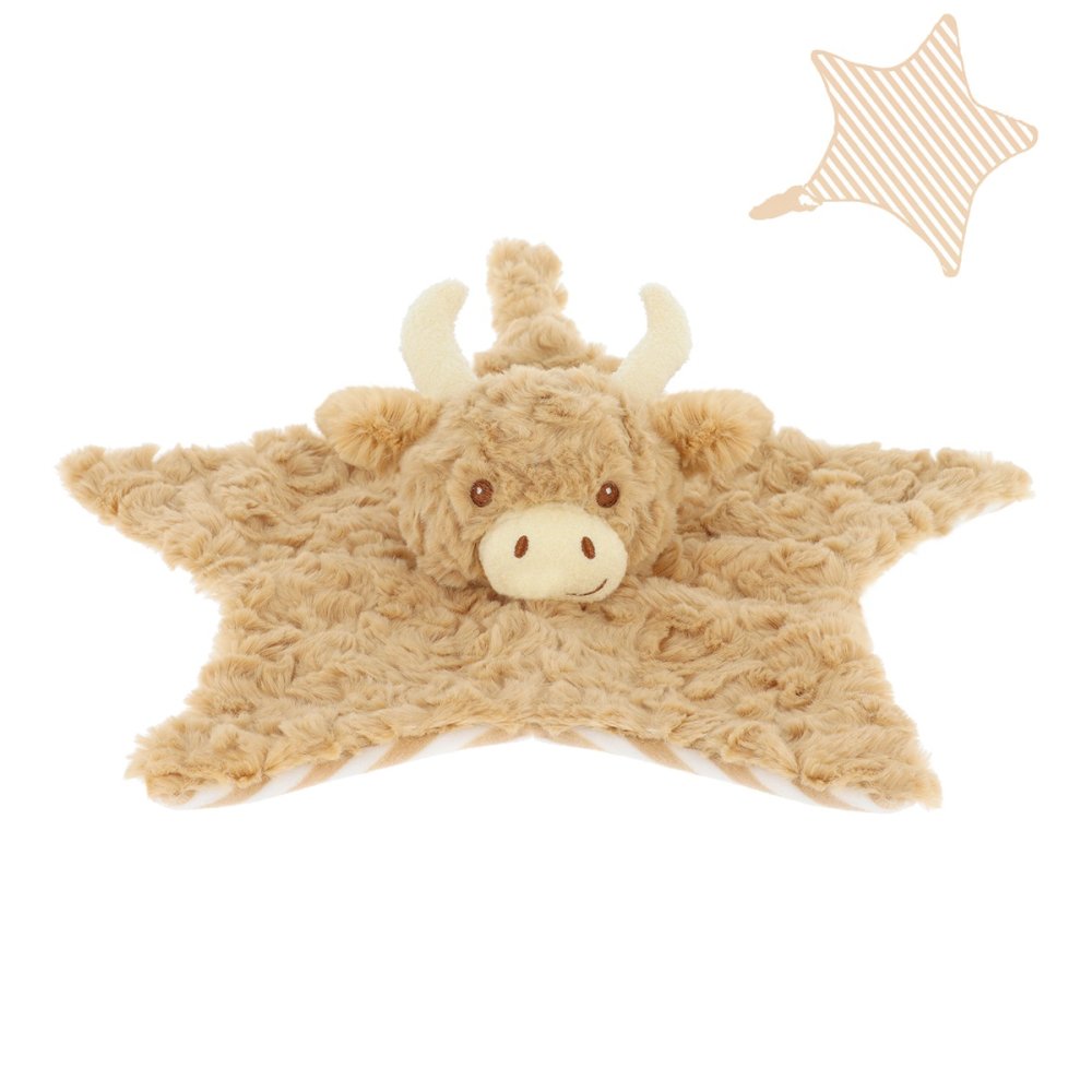 Unisex Baby Highland Cow comforter