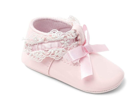 Baby Girls Pink Valentina Sevva Soft Shoe