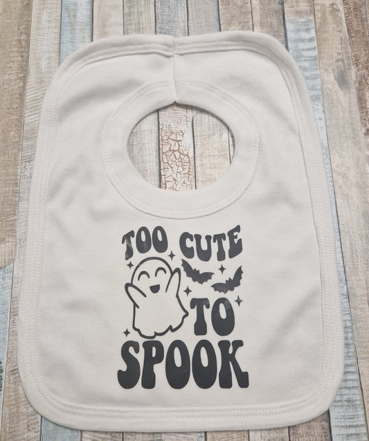 Unisex Baby Cute Halloween Printed Bibs