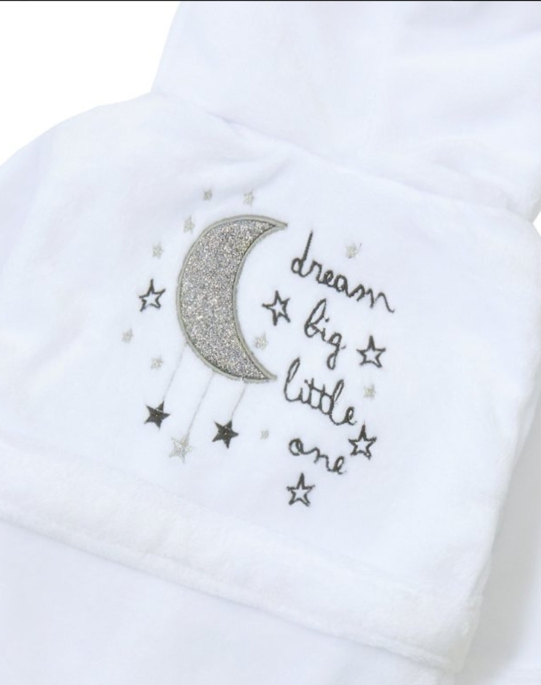 Baby's Dream Big Little One White Dressing Gown