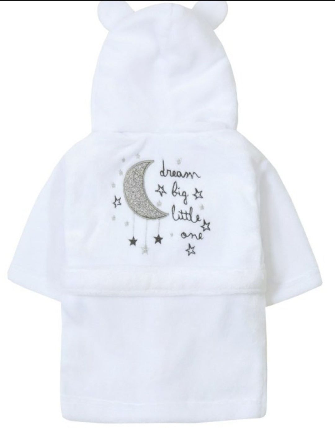 Dream Big Little One White Dressing Gown