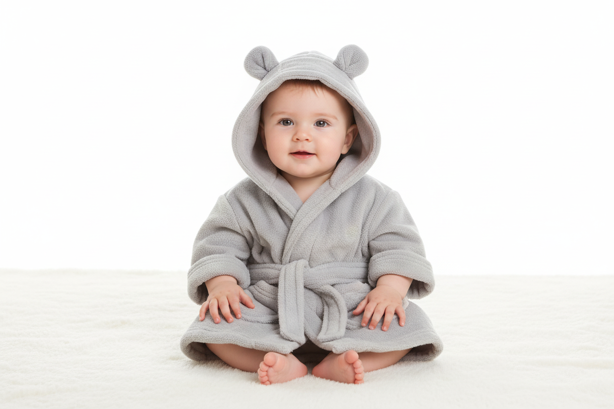 Baby Hooded Dressing Gown