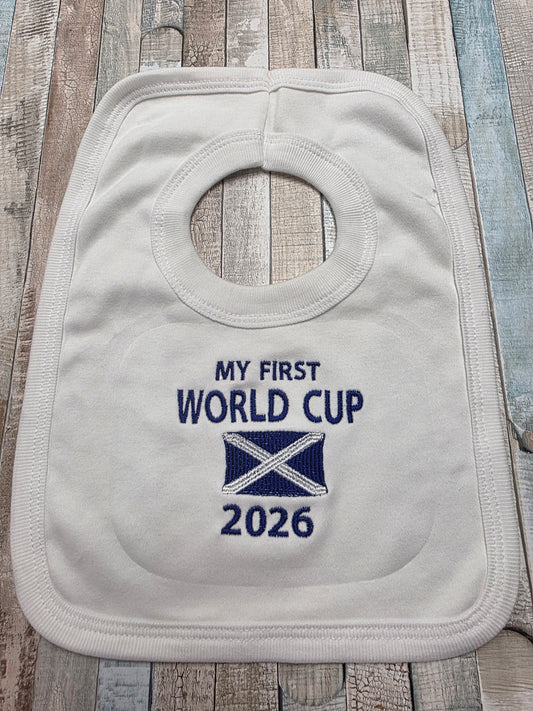 My First World Cup Scottish Bib