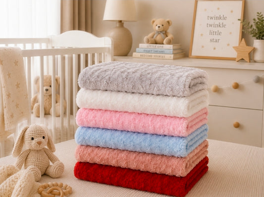 Soft Rose Baby Wrap /Blanket