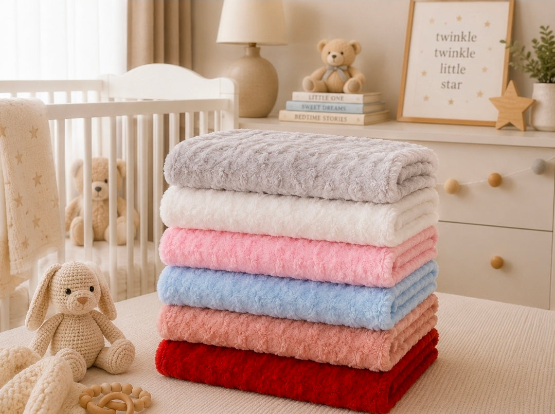Soft Rose Baby Wrap /Blanket