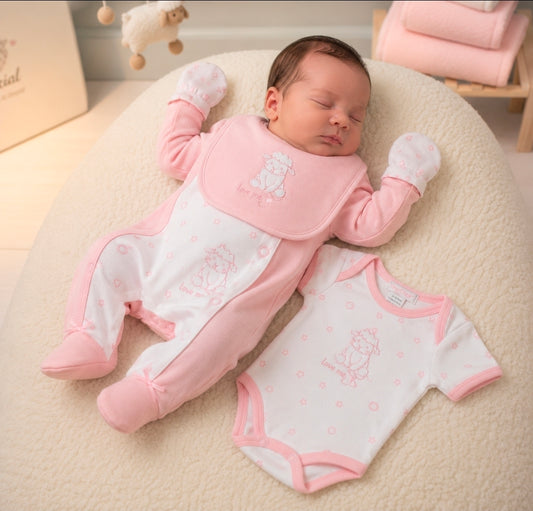 Baby Girls Love Me 4 Piece Set