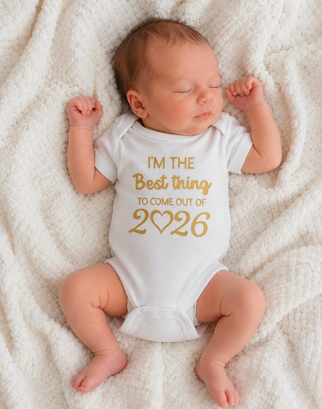 Unisex Baby I'm The Best Thing To Come Out Of 2026 Vest /Bodysuit