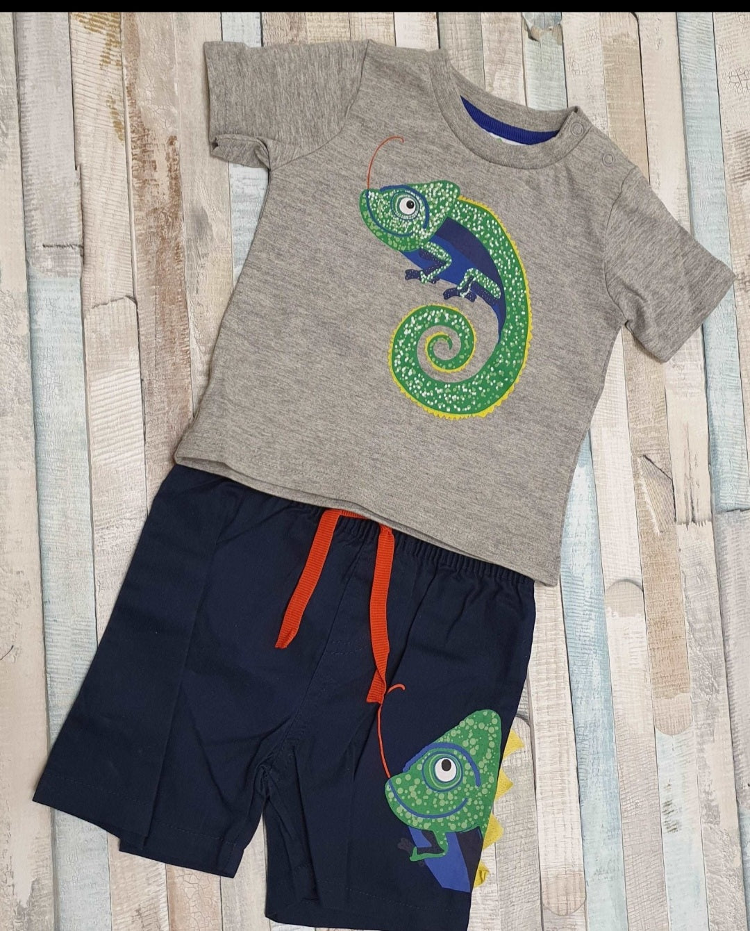 Baby Boys Iguana Short Set