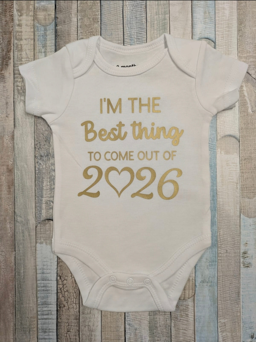 Unisex Baby I'm The Best Thing To Come Out Of 2026 Vest /Bodysuit