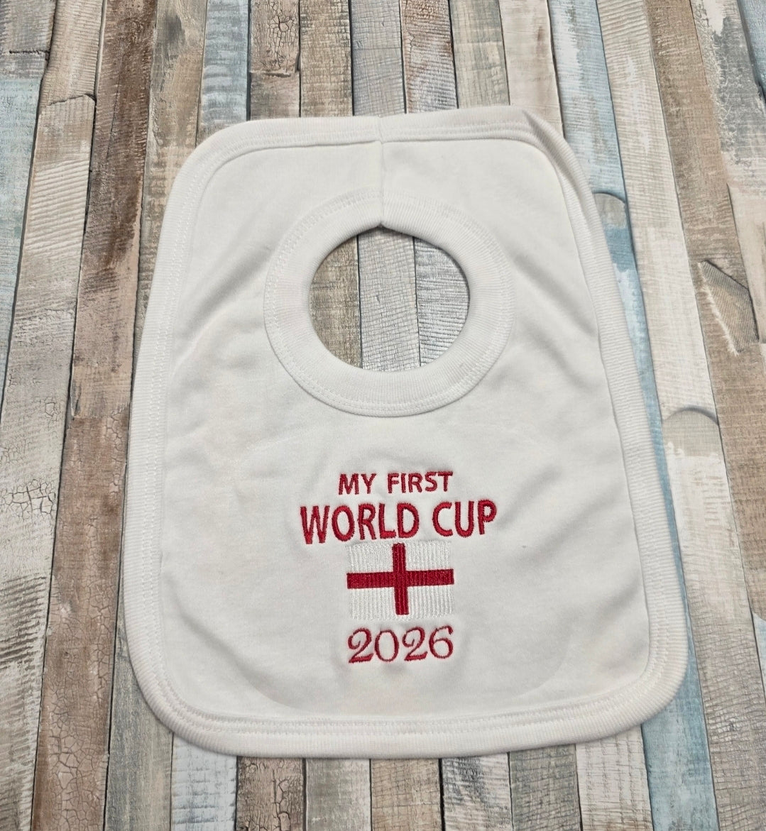 My First World Cup England Bib