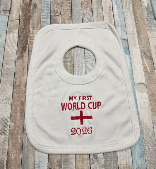 My First World Cup England Bib