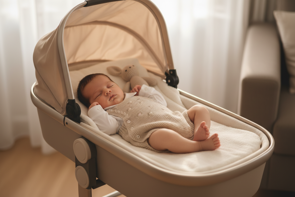 Baby Boys Beige 2 Piece Dungaree Knitted Romper