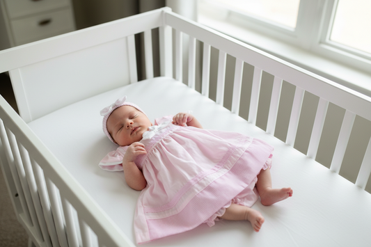 Baby Girls Pink Summer Dress And Pants With  Matching Headband