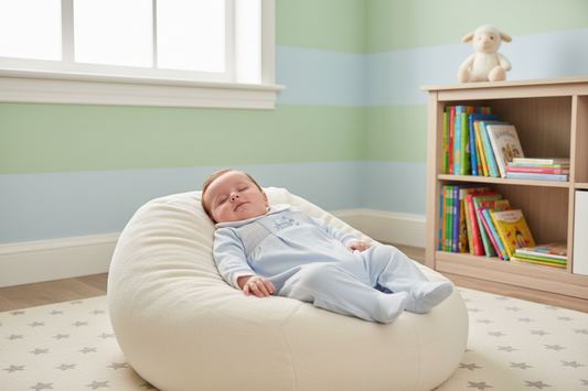 Baby Boys Blue Digger Sleepsuit