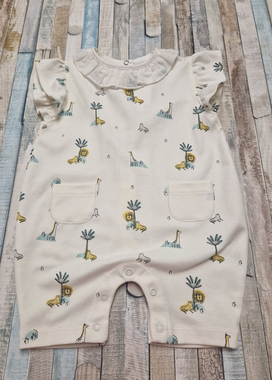 Nana B Special Buy Dandelion Safari Animal Romper