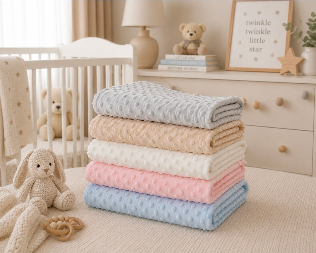 Dimple Embossed Baby Wrap/Blanket